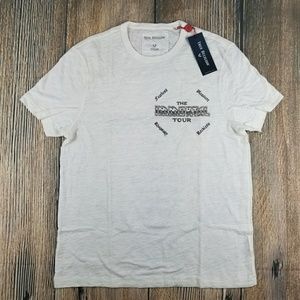 *NWT* TRUE RELIGION Handbill Graphic Tee - White